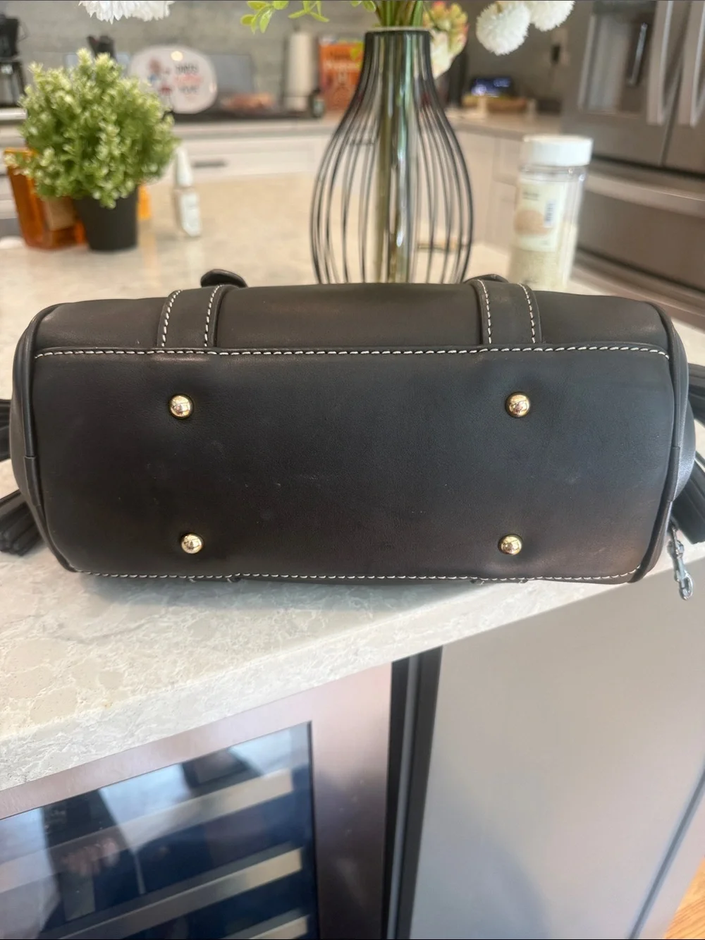 Dooney and Bourke Penrose satchel 30 with pocket